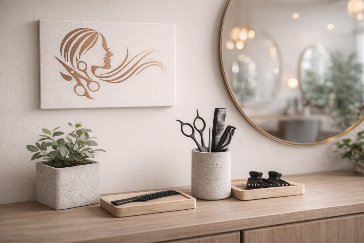 Handmade Salon Decor